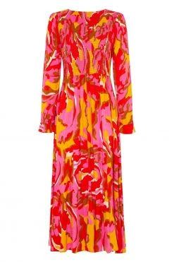 W22A Dahlia Dress In Saffron 12 W22A Dahlia Dress In Saffron