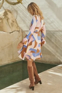 W22A Elke Dress In Jacaranda Dresses 12 W22A Elke Dress In Jacaranda Dresses