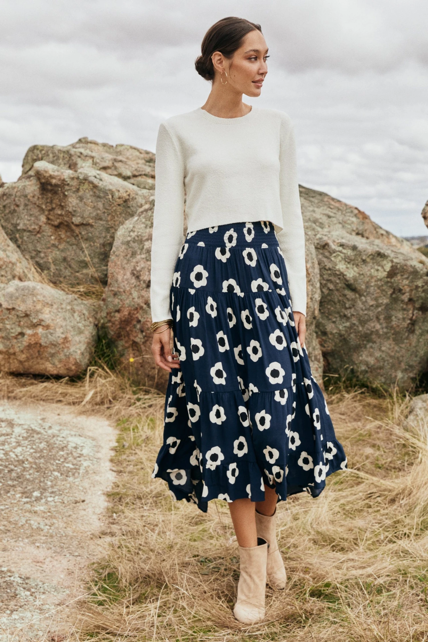 W22A Elyse Skirt In Ladybell 2 W22A Elyse Skirt In Ladybell