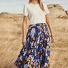W22A Elyse Skirt In Lavender Skirts