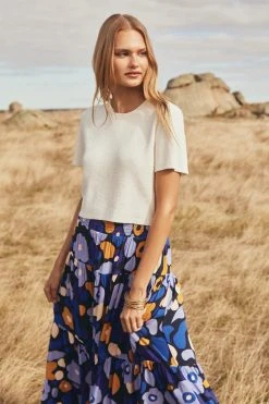 W22A Elyse Skirt In Lavender Skirts 13 W22A Elyse Skirt In Lavender Skirts