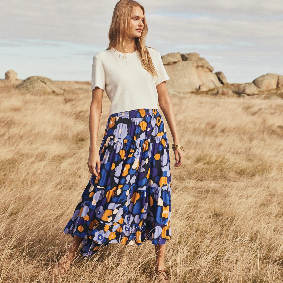 W22A Elyse Skirt In Lavender Skirts 9 W22A Elyse Skirt In Lavender Skirts