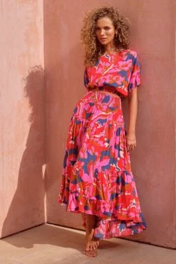 W22A Elyse Skirt In Sugar Maple Skirts