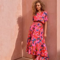 W22A Elyse Skirt In Sugar Maple Skirts