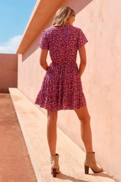 W22A Frankie Mini Dress In River Birch Dresses 8 W22A Frankie Mini Dress In River Birch Dresses