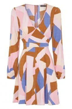 W22A Dresses Giselle Mini Dress In Jacaranda