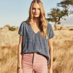 W22A Tops Jemima Top In Stardust