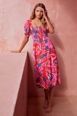 W22A Keira Dress In Sugar Maple 2 W22A Keira Dress In Sugar Maple