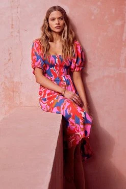 W22A Keira Dress In Sugar Maple 3 W22A Keira Dress In Sugar Maple