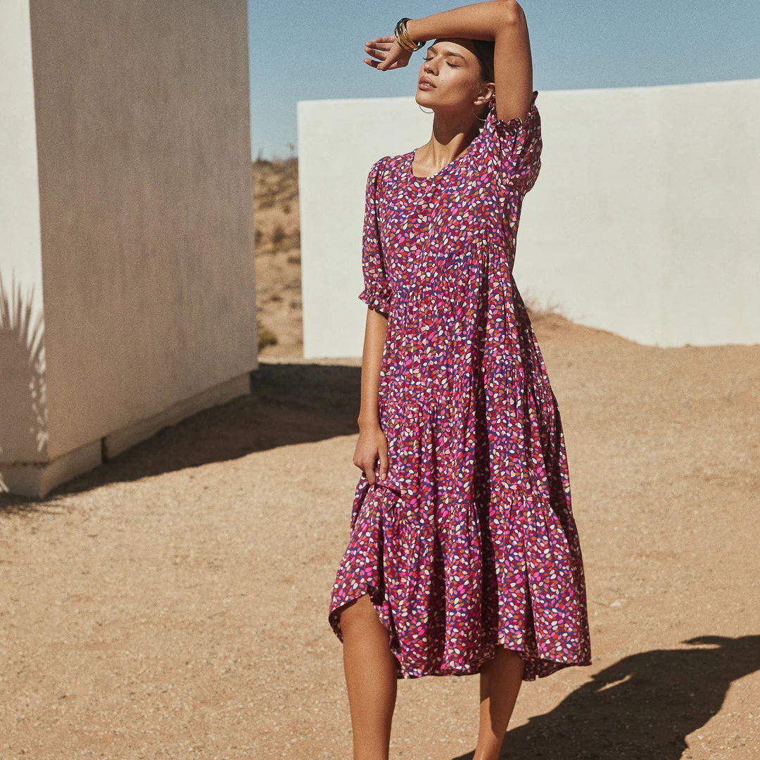 W22A Lottie Dress In River Birch Dresses 9 W22A Lottie Dress In River Birch Dresses