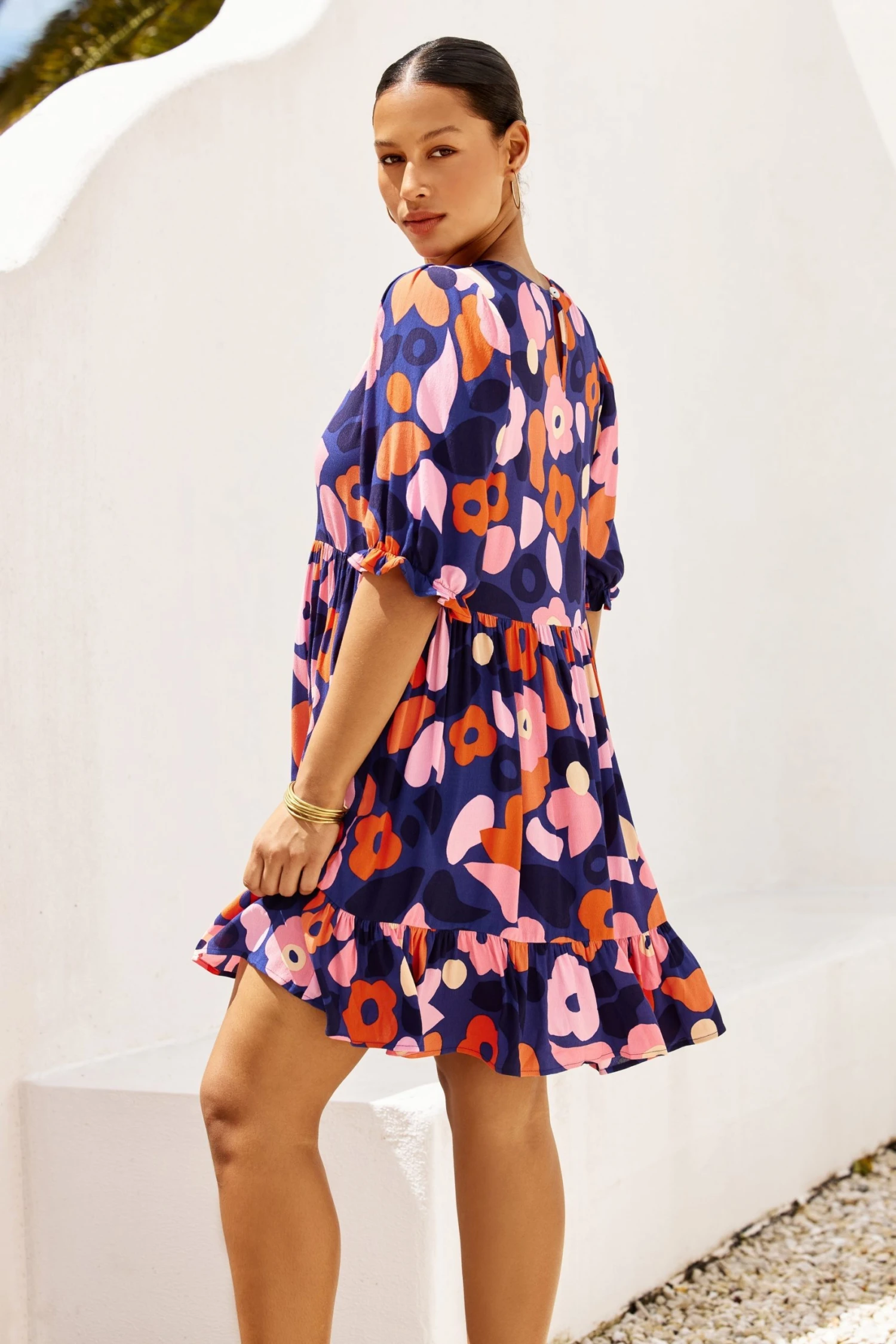 W22A Lottie Mini Dress In Juniper 5 W22A Lottie Mini Dress In Juniper