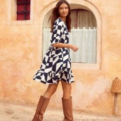 W22A Dresses Lottie Mini Dress In Pepper