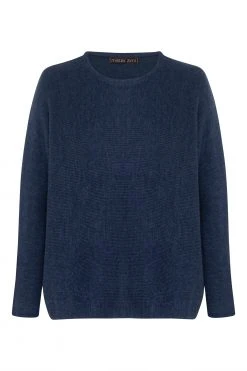 W22C Milla Jumper In Teal Tops