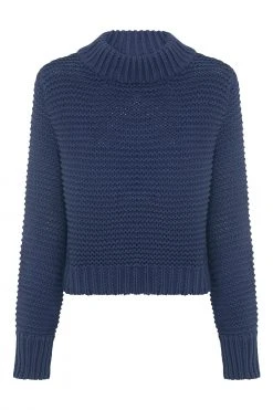W22A Noa Jumper In Teal Tops