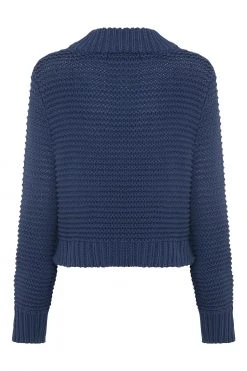 W22A Noa Jumper In Teal Tops