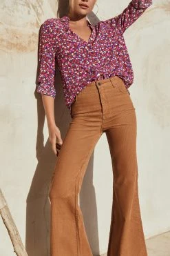 W22A Tops Phoebe Shirt In River Birch