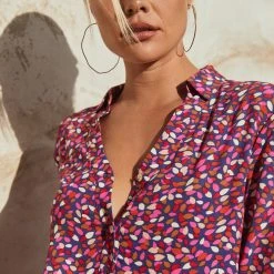 W22A Tops Phoebe Shirt In River Birch