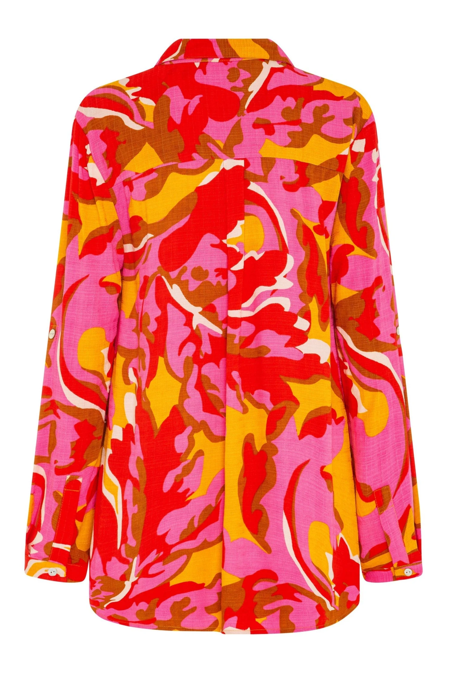 W22A Phoebe Shirt In Saffron Tops 10 W22A Phoebe Shirt In Saffron Tops