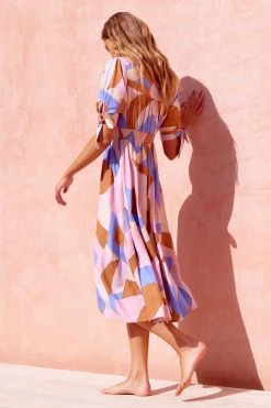 W22A Dresses Saskia Dress In Jacaranda