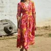 W22A Saskia Dress In Saffron Dresses