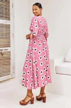 W22A Saskia Dress In Zinnia Dresses