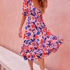 W22A Vivienne Dress In Geranium