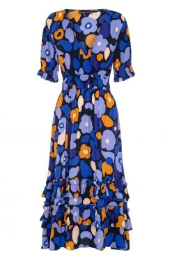 W22A Vivienne Dress In Lavender Dresses