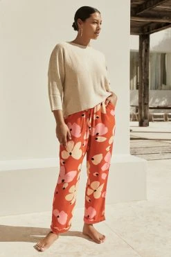 W22D Lila Jumpsuit In Fire Bloom 14 W22D Lila Jumpsuit In Fire Bloom