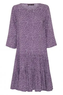 W22D Arabella Dress In Grape Vine