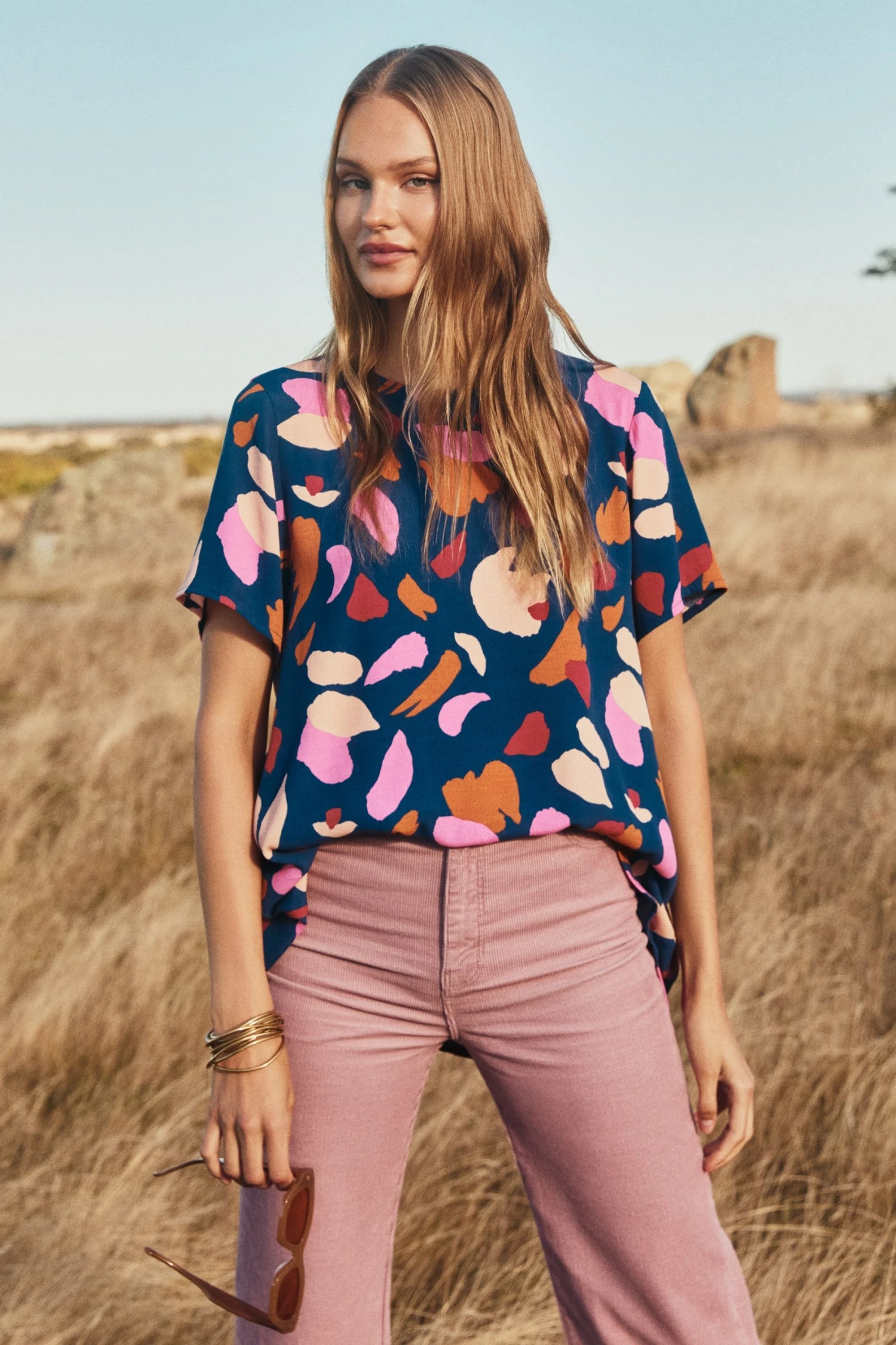 W22D Daisy Top In Mojave 2 W22D Daisy Top In Mojave