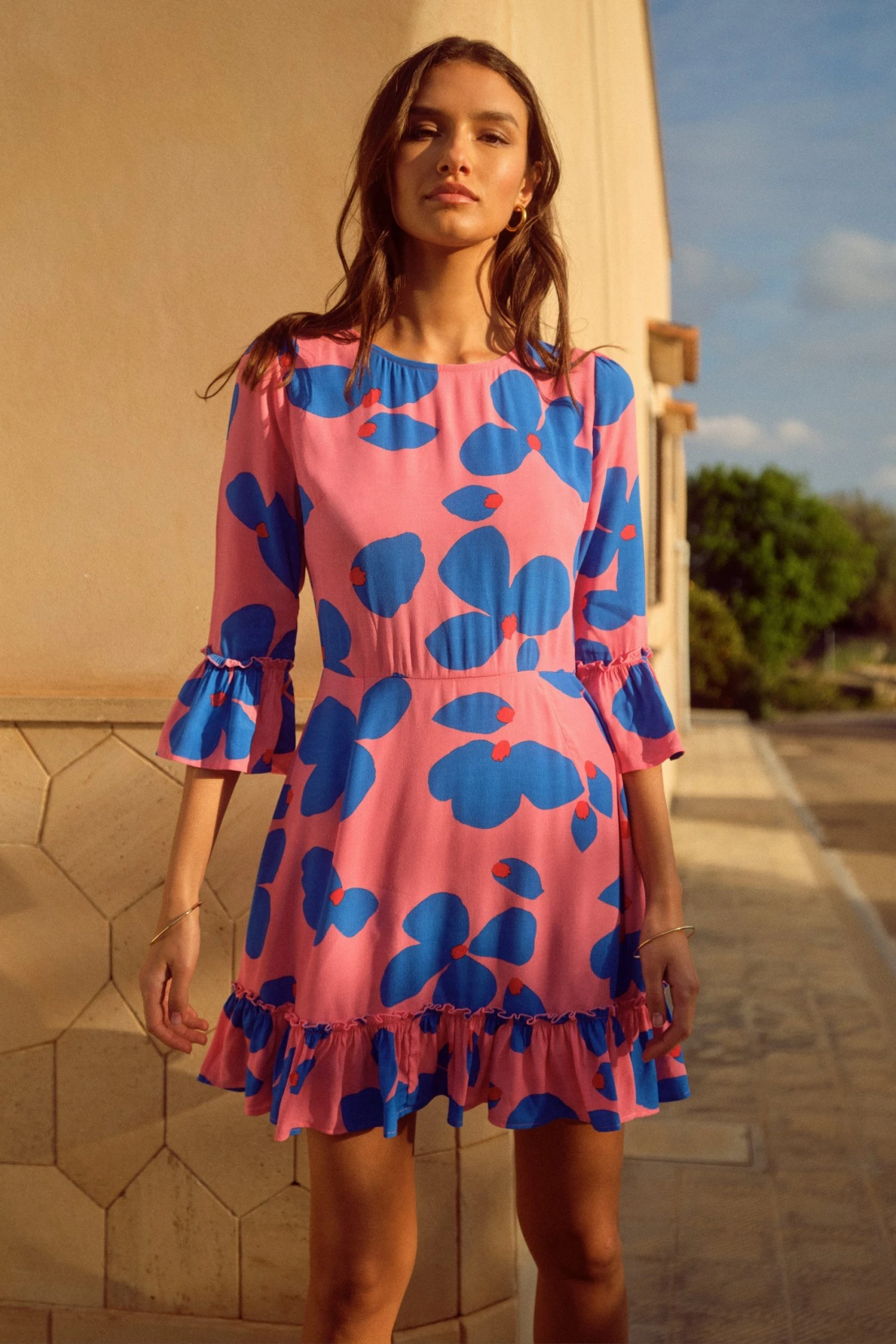 W22D Ellie Dress In Sapphire Rose 3 W22D Ellie Dress In Sapphire Rose