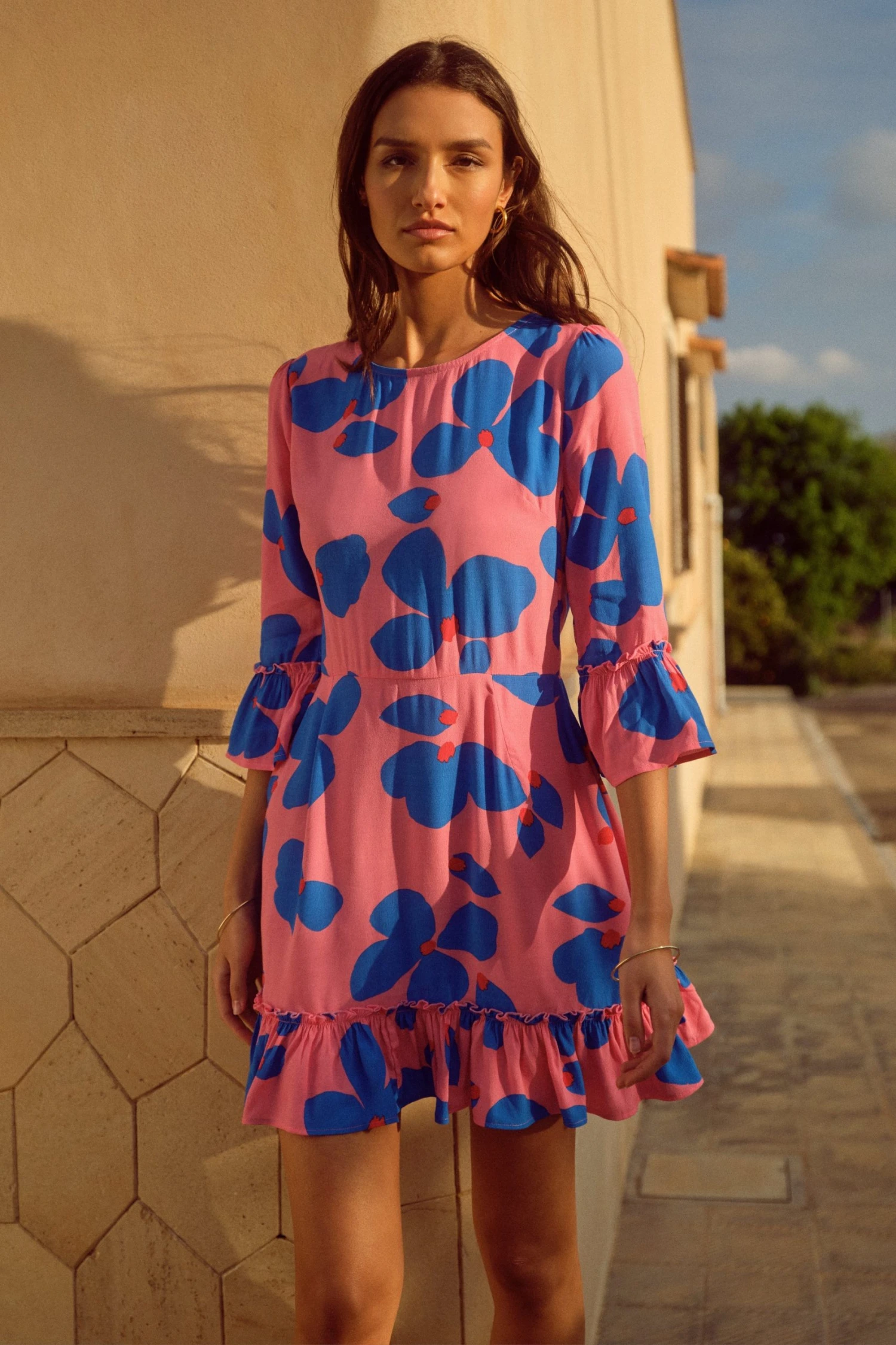 W22D Ellie Dress In Sapphire Rose 5 W22D Ellie Dress In Sapphire Rose