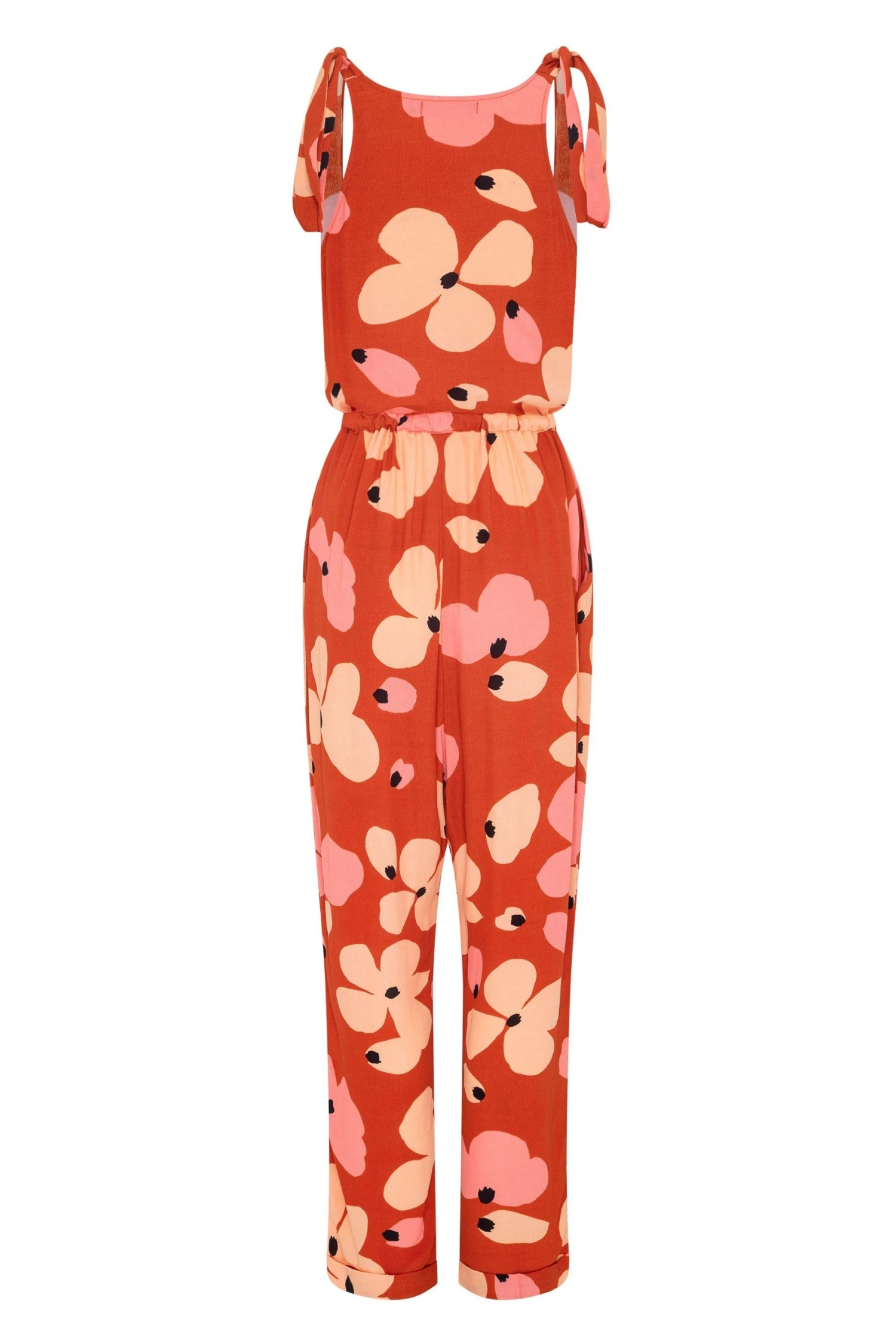 W22D Lila Jumpsuit In Fire Bloom 8 W22D Lila Jumpsuit In Fire Bloom