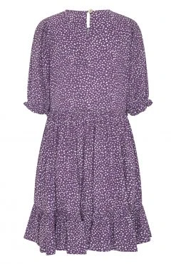 W22D Lottie Mini Dress In Grape Vine