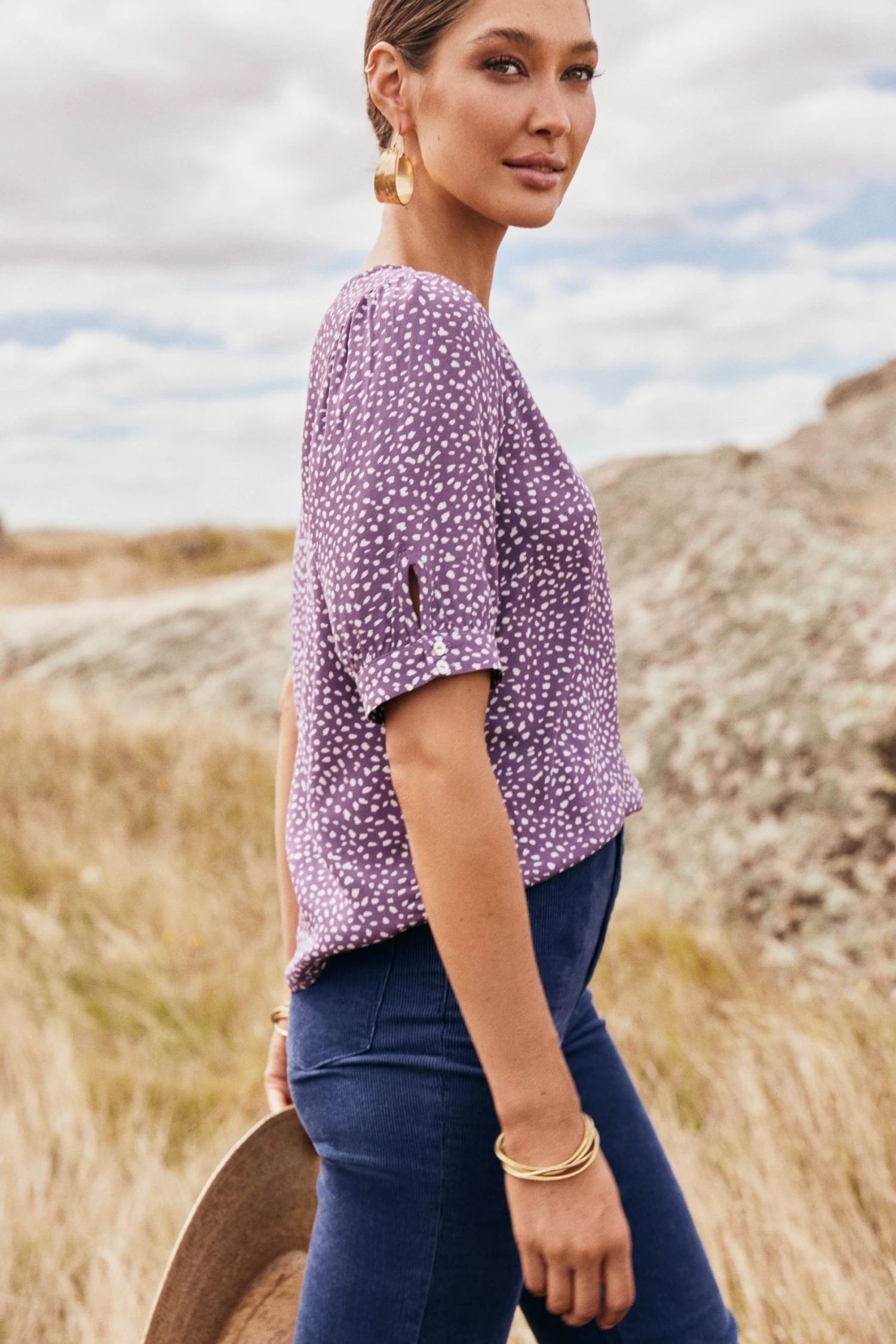 W22D New Martina Top In Grape Vine 3 W22D New Martina Top In Grape Vine