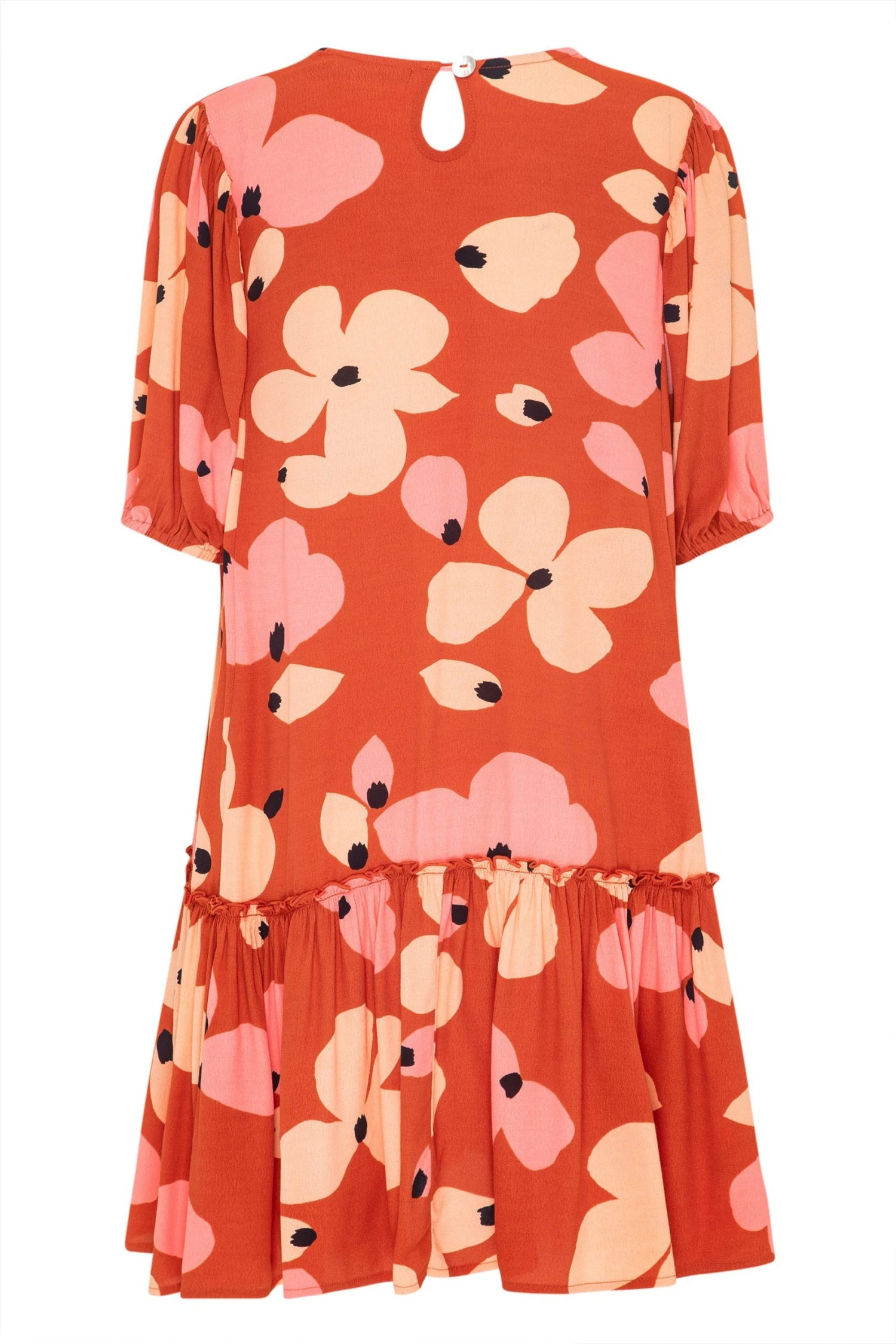 W22D Rosa Dress In Fire Bloom 5 W22D Rosa Dress In Fire Bloom