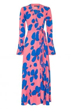 W22D Tamara Dress In Sapphire Rose