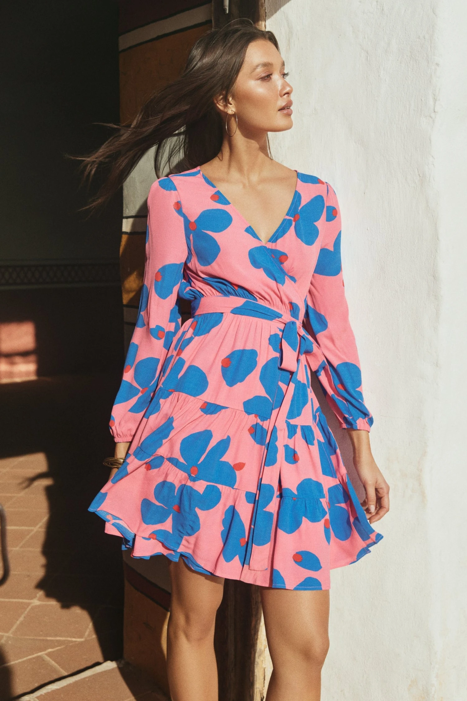 W22D Valerie Mini Dress In Sapphire Rose New 5 W22D Valerie Mini Dress In Sapphire Rose New