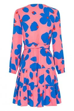 W22D Valerie Mini Dress In Sapphire Rose New 16 W22D Valerie Mini Dress In Sapphire Rose New