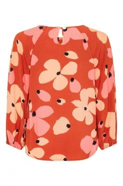 W22D Vivienne Top In Fire Bloom 12 W22D Vivienne Top In Fire Bloom