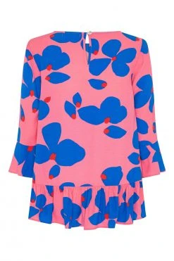 W22D Winter Celeste Top In Sapphire Rose New