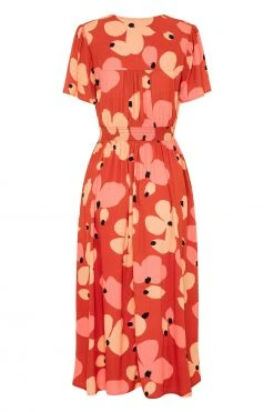 W22D Zuri Dress In Fire Bloom 16 W22D Zuri Dress In Fire Bloom